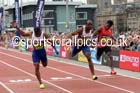 Mens 100 metres, The Great North CityGames. Photos: David T. Hewitson/Sports for All Pics